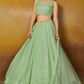 Ornate Thread and Sequin Embroidered Festive Lehenga Choli