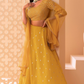 Graceful Zari & Sequins Embroidered Lehenga for Festive Occasions