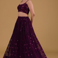 Graceful Zari & Sequins Embroidered Lehenga for Festive Occasions
