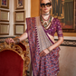 Soft Viscose Silk Woven Printed Patola Designed Saree