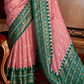 Soft Viscose Silk Woven Printed Patola Designed Saree
