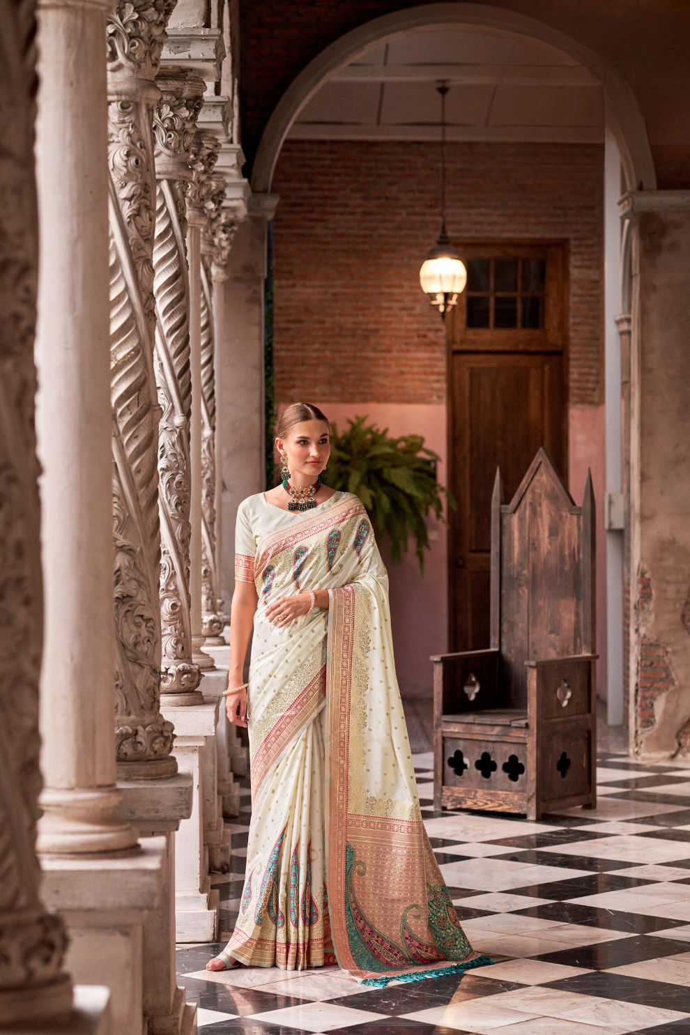 Soft Silk Saree with Graceful Drape and Lustrous Finish - LaVante Fashion