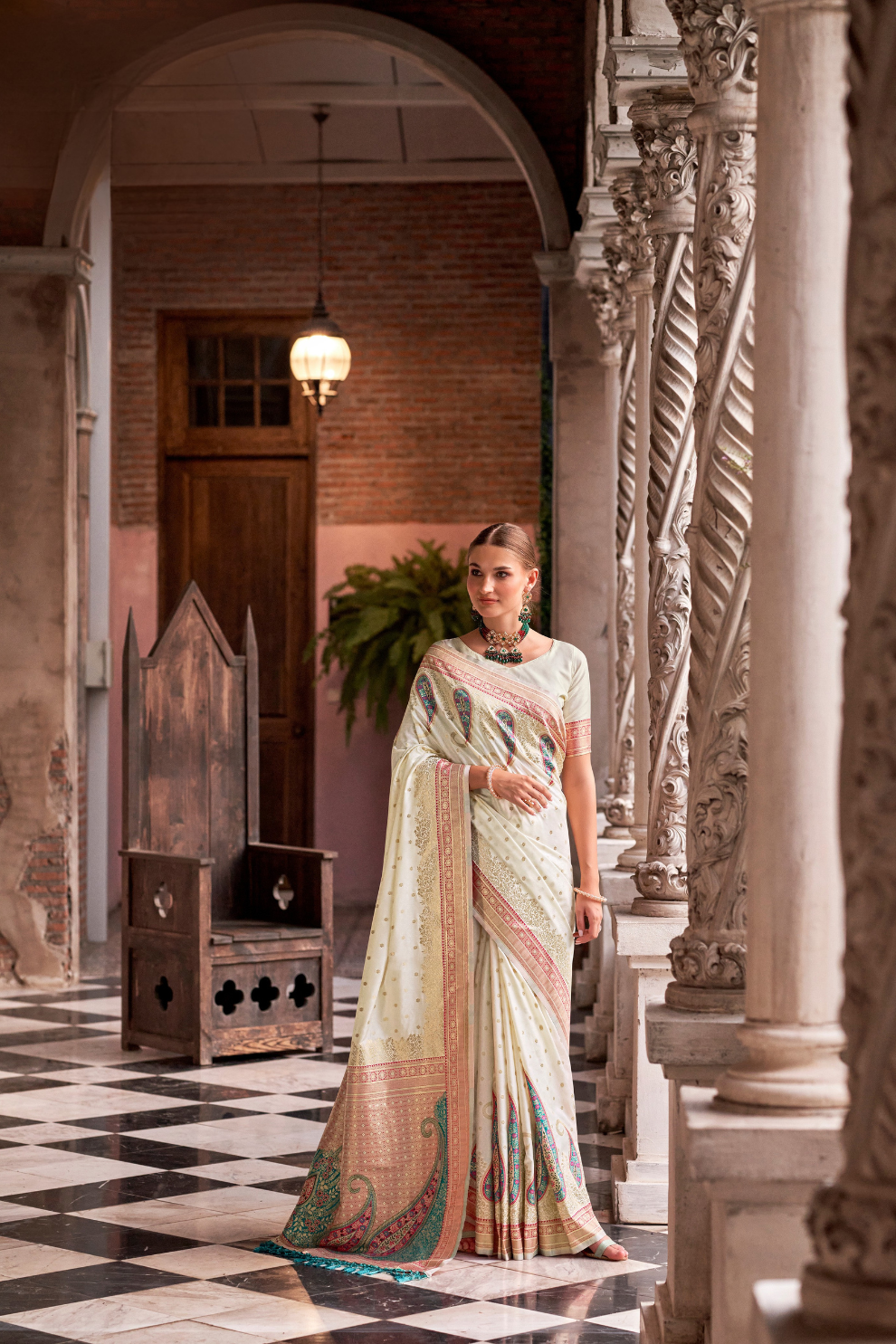 Soft Silk Saree with Graceful Drape and Lustrous Finish - LaVante Fashion