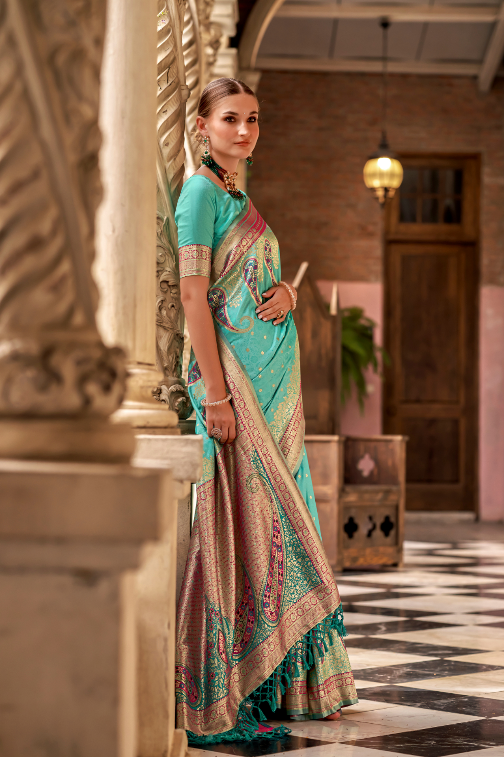 Soft Silk Saree with Graceful Drape and Lustrous Finish - LaVante Fashion