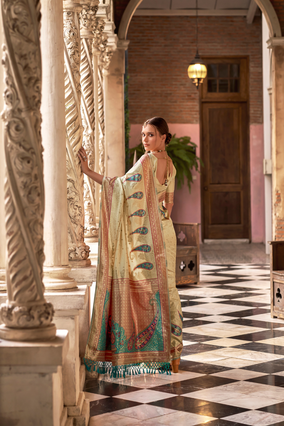 Soft Silk Saree with Graceful Drape and Lustrous Finish - LaVante Fashion