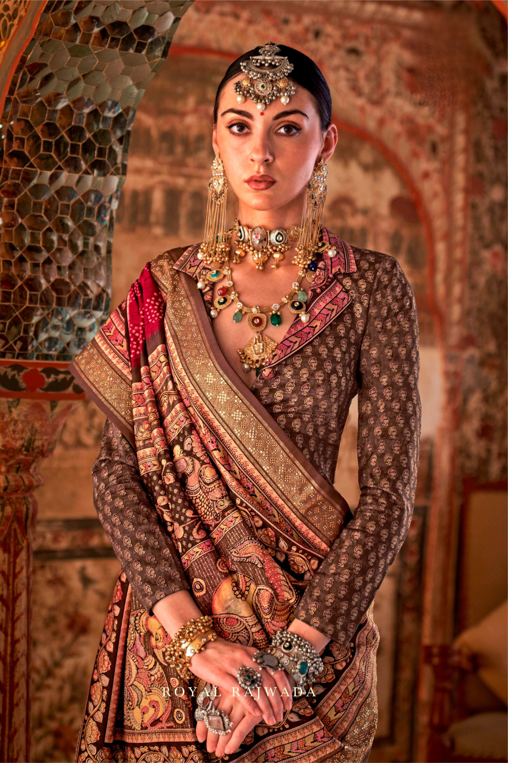 Super P.V. Silk Saree with Exclusive Value Addition Work