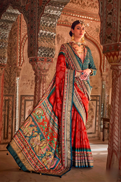 Super P.V. Silk Saree with Exclusive Value Addition Work