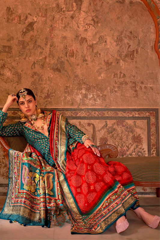 Super P.V. Silk Saree with Exclusive Value Addition Work