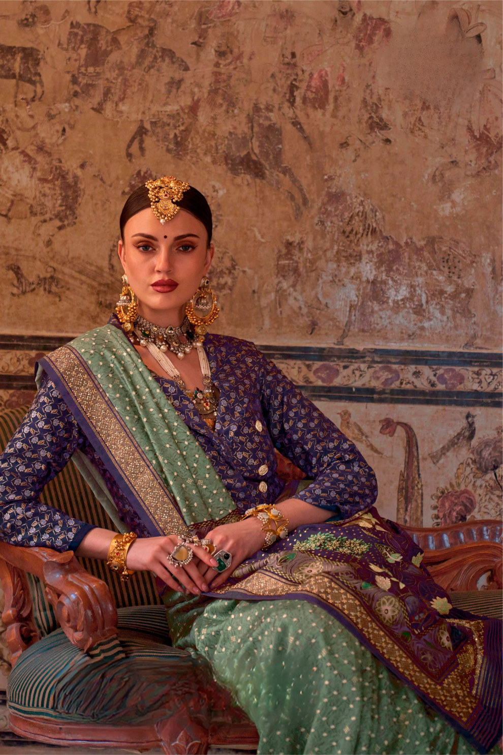 Super P.V. Silk Saree with Exclusive Value Addition Work