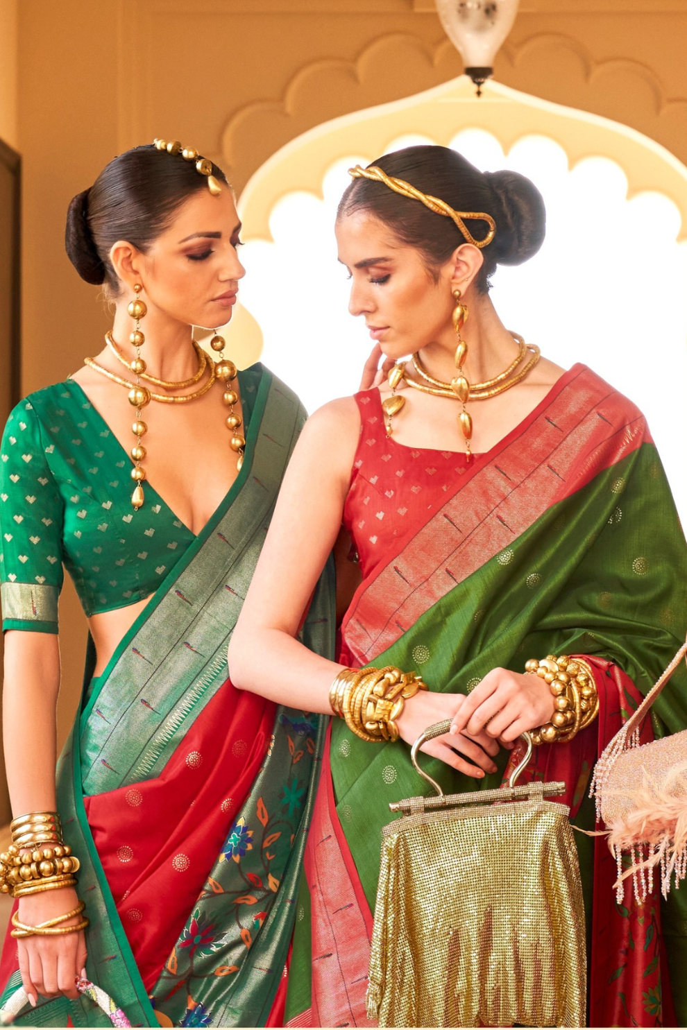 Designer Paithani Style Saree in Super Soft Poly Viscose Silk