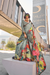 Stylish Swiss Satin Saree with Premium Digital Artwork Prints