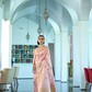 Tissue Finish Silk Saree with Blouse for Special Events