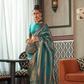Traditional Kanjivaram Silk Saree with Rich Zari Weaving