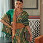 Traditional Kanjivaram Silk Saree with Rich Zari Weaving