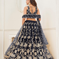 Trendy Butterfly Net Lehenga Choli with Intricate Thread & Sequin Work
