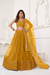 Trendy Butterfly Net Lehenga Choli with Intricate Thread & Sequin Work