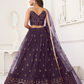 Trendy Butterfly Net Lehenga Choli with Intricate Thread & Sequin Work