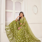 Trendy Butterfly Net Lehenga Choli with Intricate Thread & Sequin Work