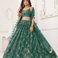 Trendy Butterfly Net Lehenga Choli with Intricate Thread & Sequin Work