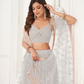 Trendy Butterfly Net Lehenga Choli with Intricate Thread & Sequin Work