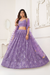 Trendy Butterfly Net Lehenga Choli with Intricate Thread & Sequin Work
