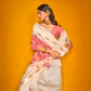 Tussar Handloom Weaving Silk Saree with Natural Finish Elegance