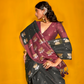 Tussar Handloom Weaving Silk Saree with Natural Finish Elegance