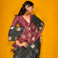 Tussar Handloom Weaving Silk Saree with Natural Finish Elegance