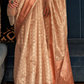 Tissue Silk Handloom Saree with Triple Zari Elegance