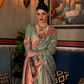 Tissue Silk Handloom Saree with Triple Zari Elegance