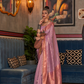 Tissue Silk Handloom Saree with Triple Zari Elegance