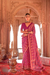 Two-Tone Georgette with Silk Saree Patola Design