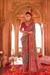 Two-Tone Georgette with Silk Saree Patola Design