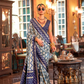 Pure Viscose Silk Saree with Silk Blend Designer Print