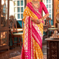 Pure Viscose Silk Saree with Silk Blend Designer Print