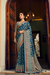 Two Ply Weaving Polyester Georgette Saree with Weaving Buta - LaVante Fashion