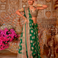 TWP Georgette Saree with Weaving Buta, Border & Pallu, - LaVante Fashion