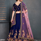 Bridal Silk Lehenga Choli Featuring Detailed Embroidered Design