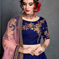 Bridal Silk Lehenga Choli Featuring Detailed Embroidered Design