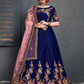 Bridal Silk Lehenga Choli Featuring Detailed Embroidered Design