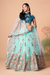 Exquisite Mirror Work Lehenga with Thread, Zari, Dori & Sequins Embroidery