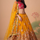 Exquisite Mirror Work Lehenga with Thread, Zari, Dori & Sequins Embroidery