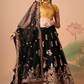 Exquisite Mirror Work Lehenga with Thread, Zari, Dori & Sequins Embroidery