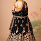 Exquisite Mirror Work Lehenga with Thread, Zari, Dori & Sequins Embroidery