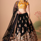 Exquisite Mirror Work Lehenga with Thread, Zari, Dori & Sequins Embroidery