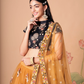 Exquisite Mirror Work Lehenga with Thread, Zari, Dori & Sequins Embroidery