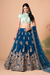 Exquisite Mirror Work Lehenga with Thread, Zari, Dori & Sequins Embroidery