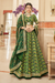 Elegant blouse and soft net dupatta with border detailing