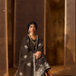 Bamberg Silk Salwar Suit with Elegant Eid Embroidery Design