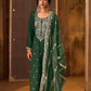 Bamberg Silk Salwar Suit with Elegant Eid Embroidery Design